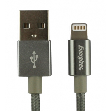 Metallic Lightning to USB Cable - Gray