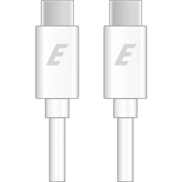 3.1 USB-C to USB-C Cable – White 